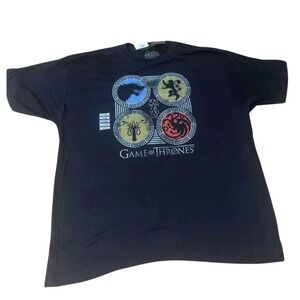 Brand New Game Of Thrones You Win Or You Die‎ House Graphic T-Shirt Sz L Unisex